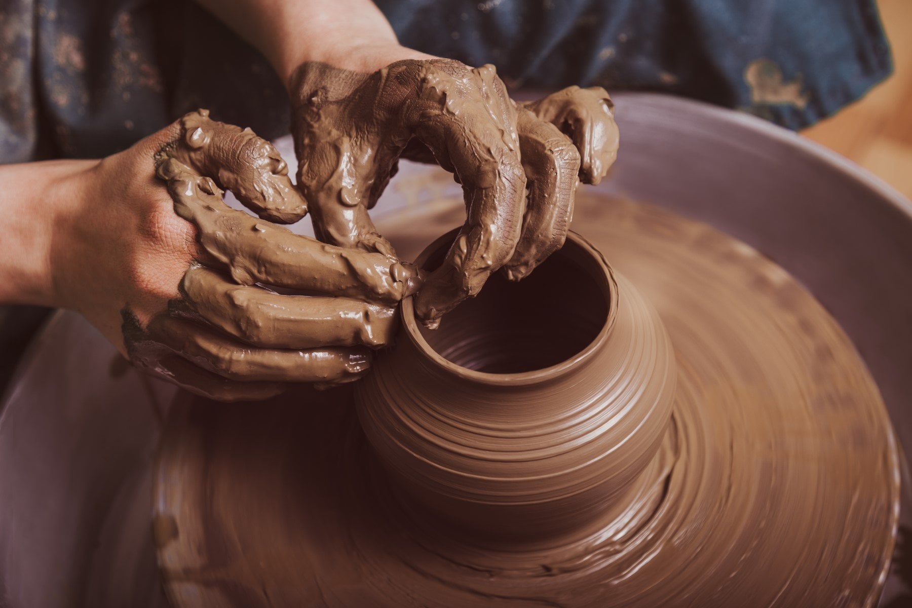 Need a Break from the Noise? Try Pottery