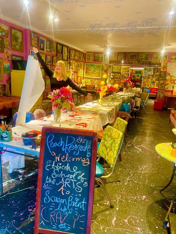 FULL-DAY Silkscreen Workshop! @ FAMOUS Peach Berserk's