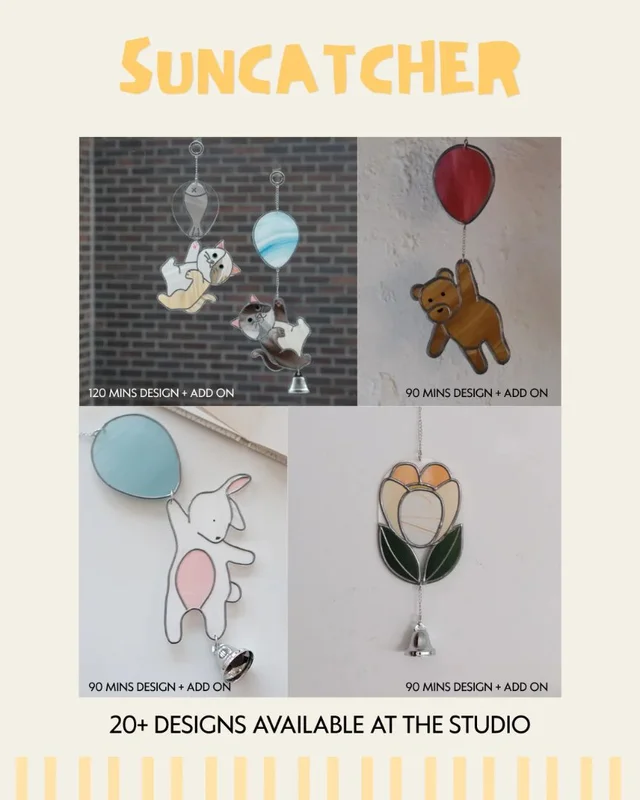 Korea Glass Art Design Suncatcher - image 1