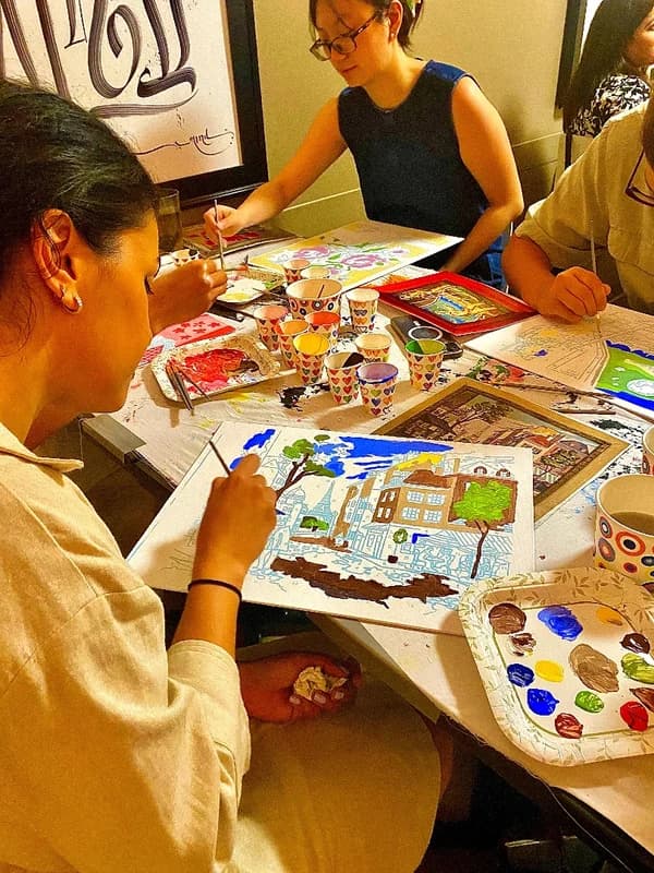 ✨ Paint 'N' Sip Night! ✨