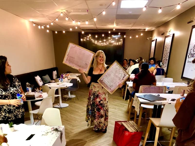 Vintage Paint & Sip Night
